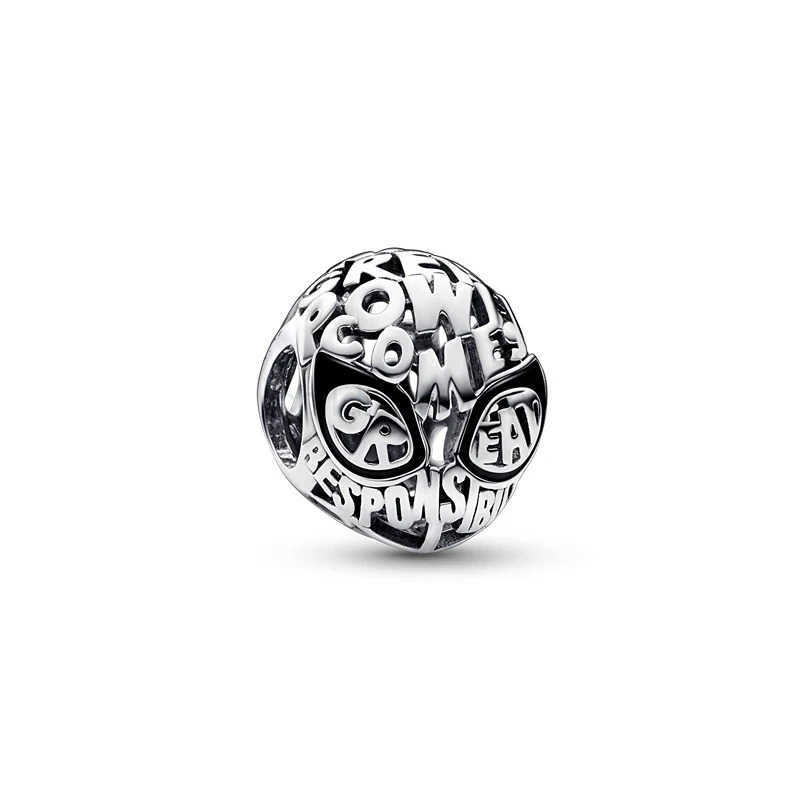 DISNEY 2025 New Spider-Man Series Bead Pendant Suitable for Women DIY Original Bracelet Charm Gift W20250704