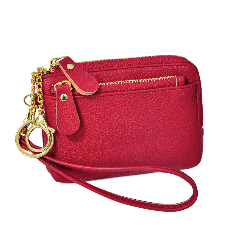 Free Shipping Designer Bag Cross-border New Handheld Small Wallet Multi-card Slot Keychain Coin Purse Large Capacity Coin Wallet For Women With High-e