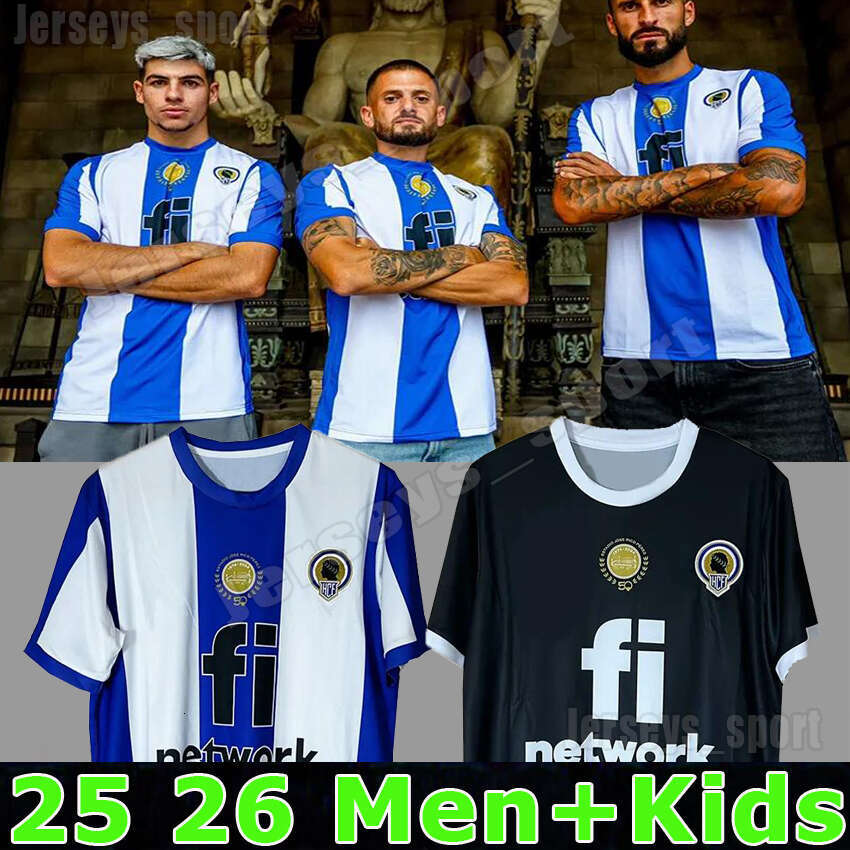 25 26 Hercules CF Soccer Jerseys 2025 2026 SOLDE NICO D.ROMERA COSCIA JAVI MORENO ARANDA ARTILES AARITO SOTILLOS A.MONTORO ROGER C. Men Uniforms Football Shirts