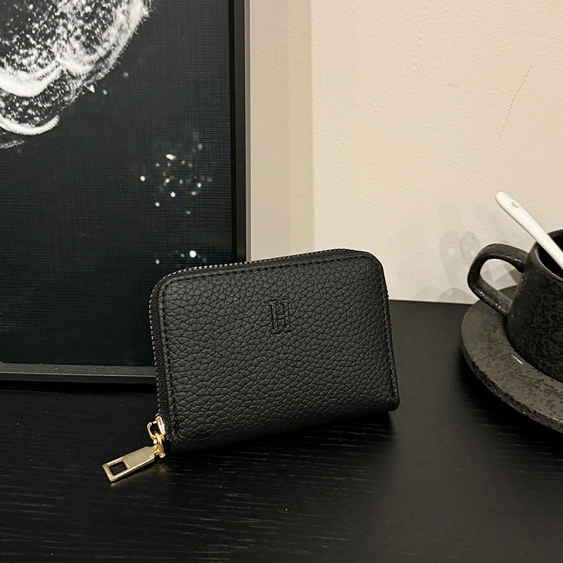 Free Shipping Designer Bag Wallet Women 2025 New Card Holder Two-in-one Niche Design Short Style Hot Trendy High-end Small Card Clip