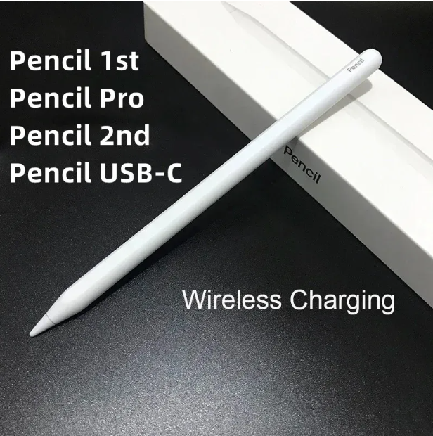 USA Stock Pencil 2nd Generation With Animated Stylus Pen Magnetic Attraction Wireless Charging Pencil 2 Touch Screen Pens for iPad Pro 3rd 11 12.9 Air 5th 6th Tablet