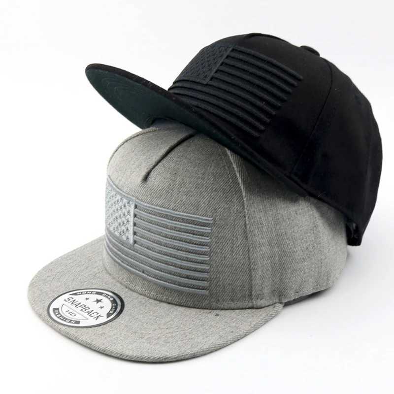 Fashion Embroidery of the US Flag Children Baseball Cap Kids Summer Hats Boys Girls Adjustable Snapback Cap Hip Hop Cowboy Hat X250704