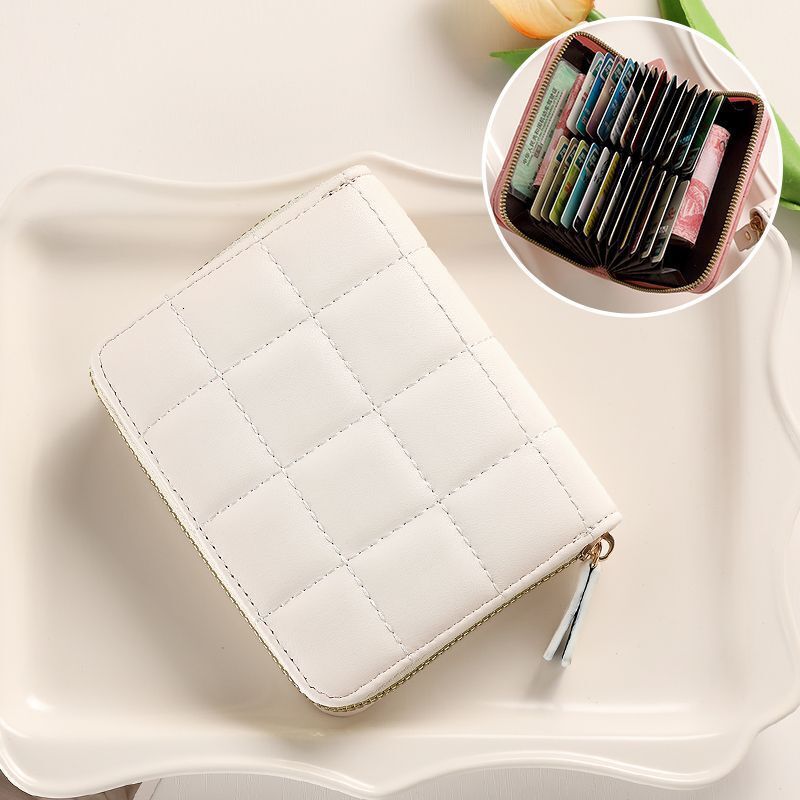 Free Shipping Designer Bag High-end Wallet INS Style Large Capacity Retro Women's Compact Exquisite Mini College Student Card Holder Wallet Leath