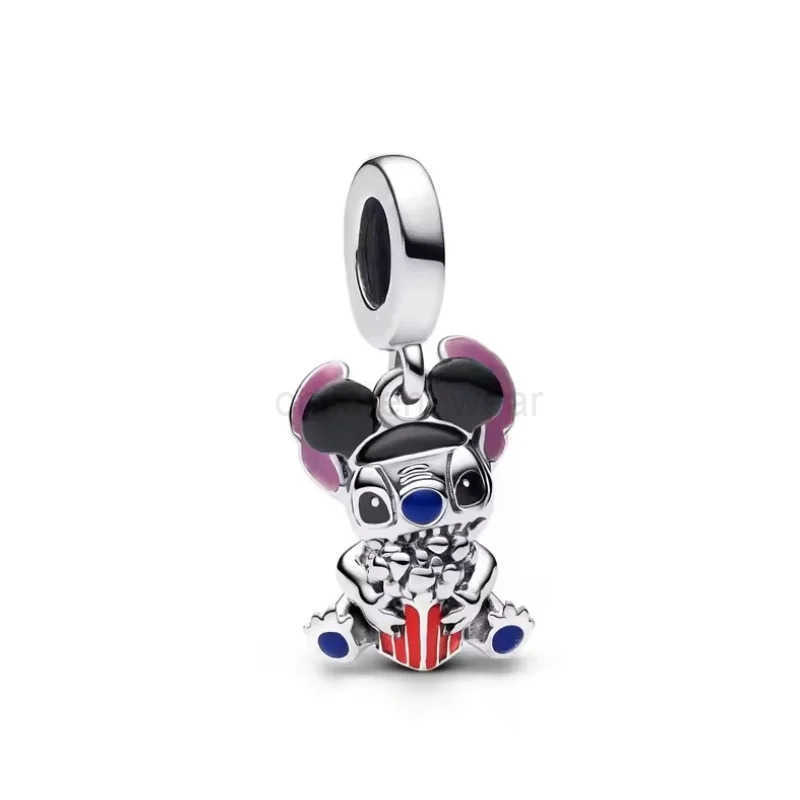 Disney Disney Snow White Dopey Charm Cute Cartoon Beads Making Fits Women Bracelet Jewelry Pan Original Charms Gift DIY W20250731