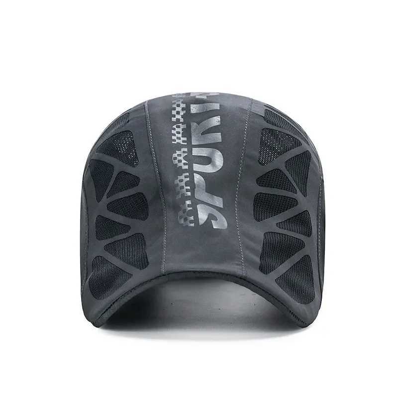 Summer New Sport Alphabet Forward Hat Mens Breathable Mesh Shade Quick Dry Hat Outdoor Sunscreen Cap X250704