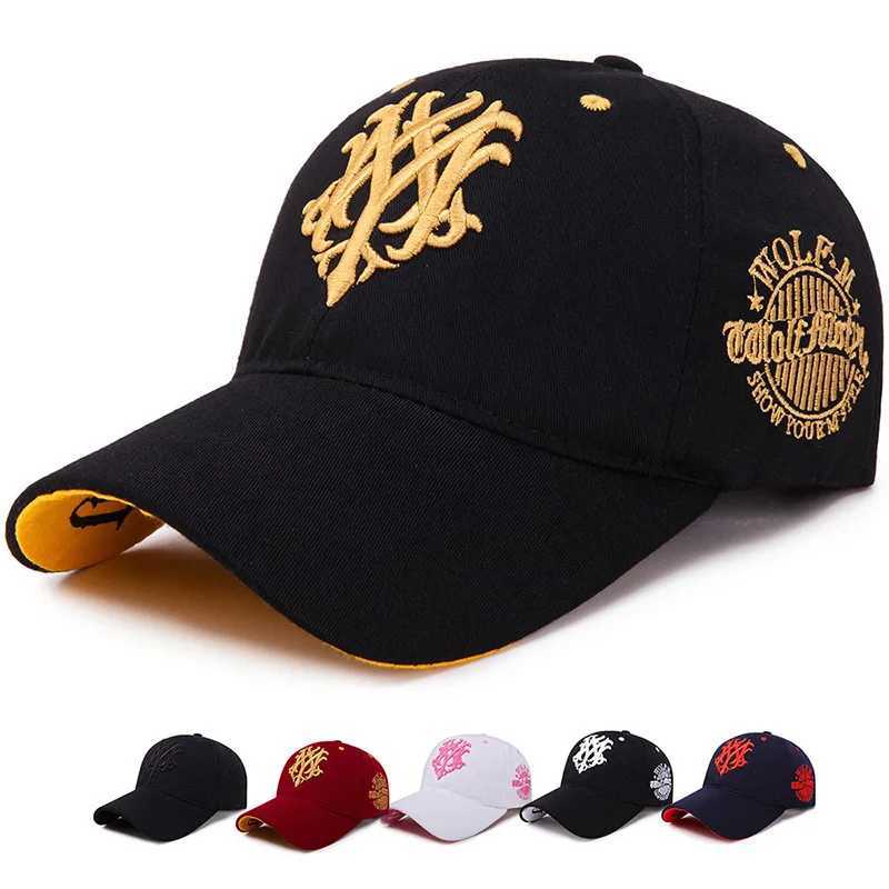 Totem Embroidered Baseball Cap Fashion Men Wen Caps Spring And Summer Snapback Hip Hop Hat Adjustable Flame Sun Shading Hats X250704