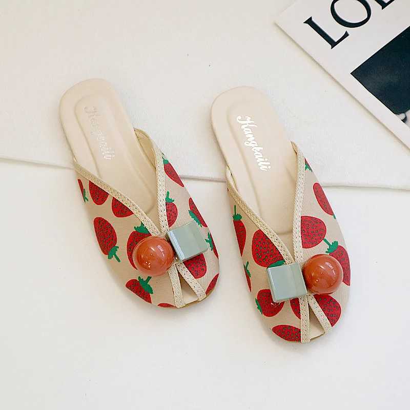Women Slippers Lady Home Slippers Casual Beach Flip Flops Thick Bottom Sandals Women Shoes 2023 W250704