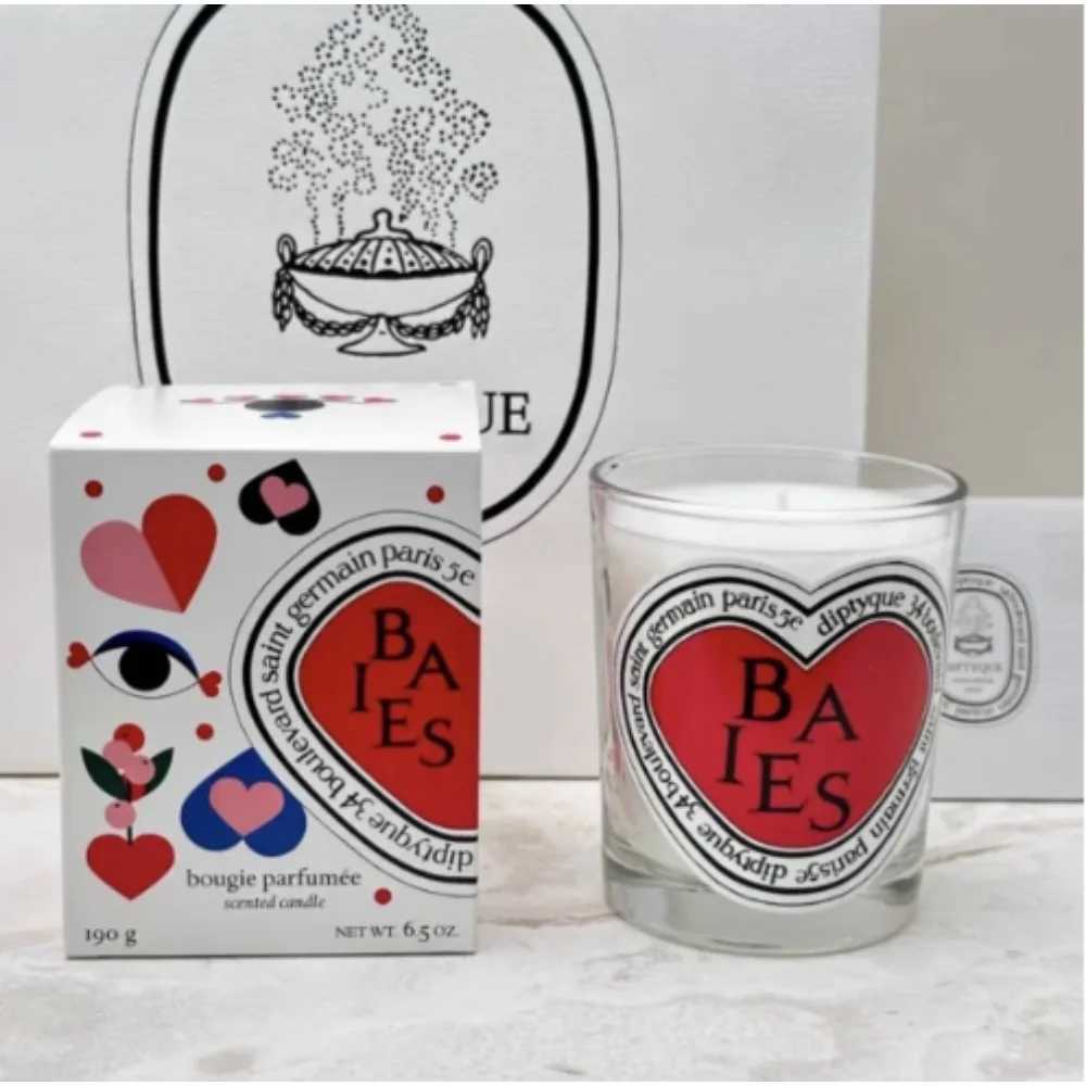New Valentines Day Aromatherapy Candle Pure Natural Plant Essential Oil Smokeless Fragrance with Hands W250704