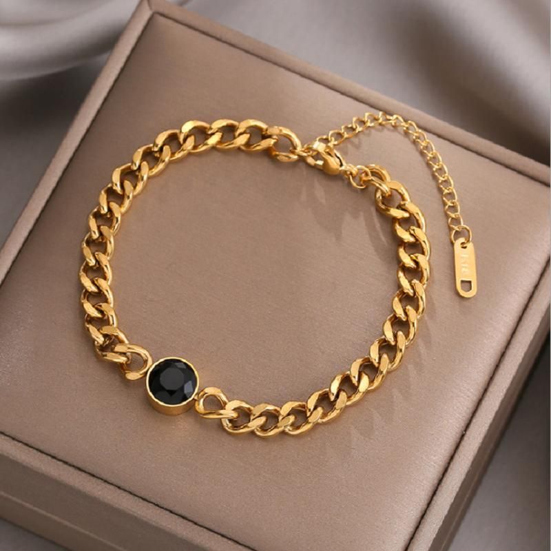 Luxury Stainless Steel Charm Bracelet for Women - Durable & Tarnish-Free with Summer Charms