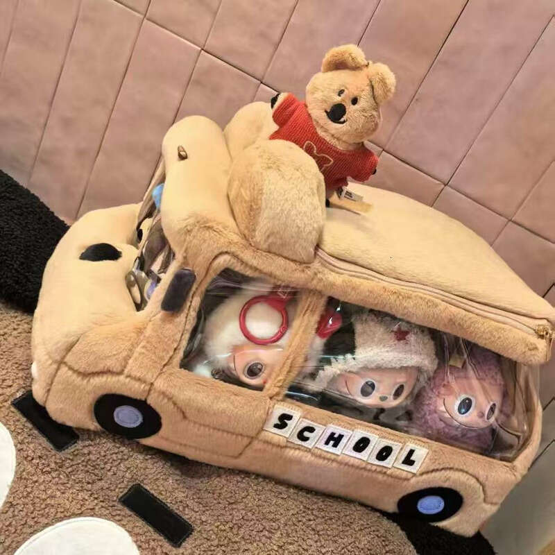 Designer bags Winter La bu bu bag Plush School Bus Commuter handbag Socialite Single Shoulder Crossbody Large Capacity Tote Bag