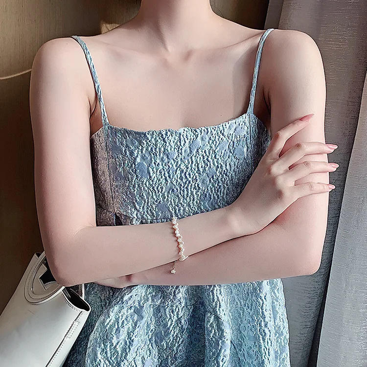 100% Natural Baroque Freshwater Pearl 14K Gold Filled Ladies Bracelet Jewelry For Women Birthday Gifts No Fade 250628