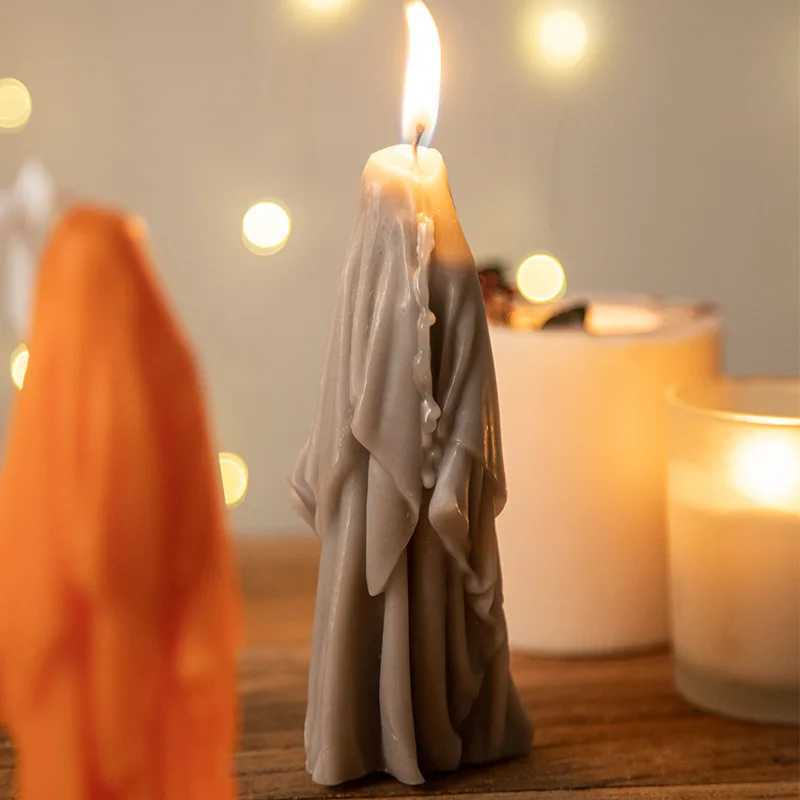 Halloween Woman Scented Candles Holiday Souvenirs Ins Creative Home Decorations Halloween Day Decorations Fragrant Candle W250704