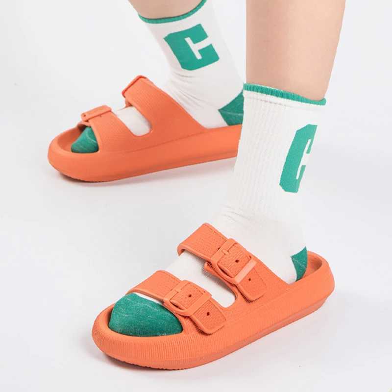 Cushion Sandals Women Men Cloud Soft Sole Slides Platform Slippers Eva Outdoor Sandals Non-slip Home Mens Slippers Flip Flops W250704