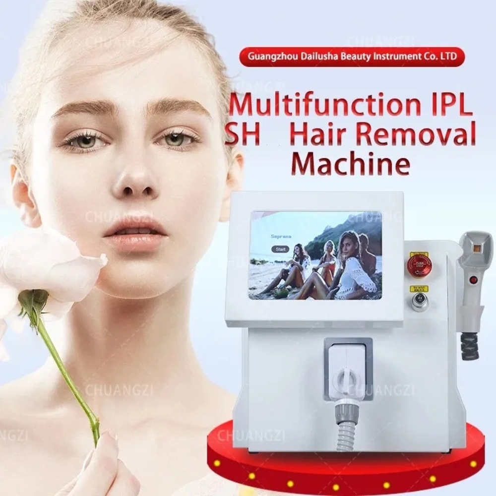 808nm Diode Laser Hair Removal 3 Wavelengths 755nm 808nm 1064nm High Power Painless Permanent ICE Platinum For Home or Salo