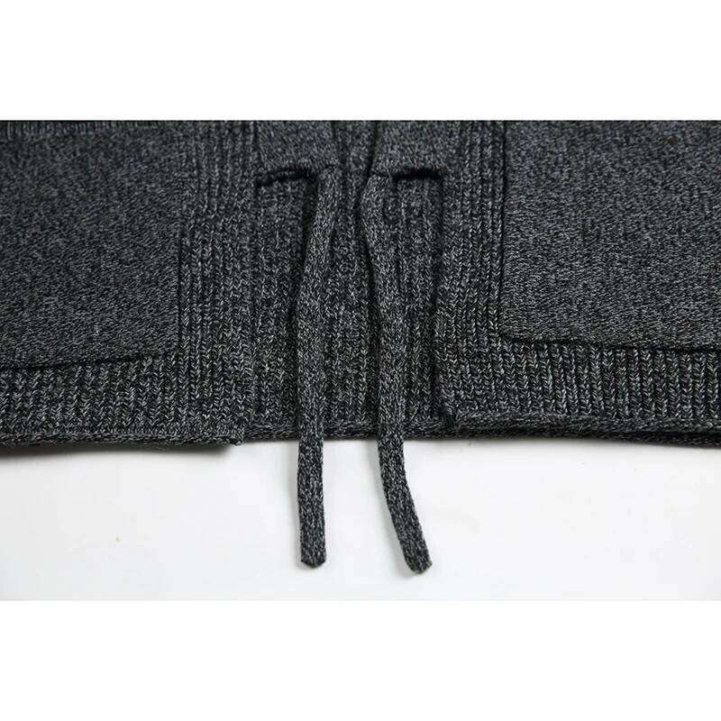 Japanese Streetwear Oversize Cardigan For Men Clothing Haruku Casual Drop Shoulder Knitted Sweater Hip Hop Loose Coat Male 250703