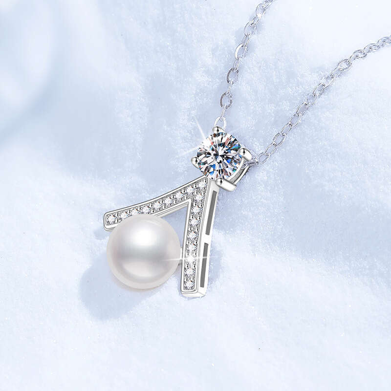 MoiS925S925anite Natural FreS925hwater Pearl Light S925mall DreS925S925 Pendant S925 S925terling S925ier Necklace d81