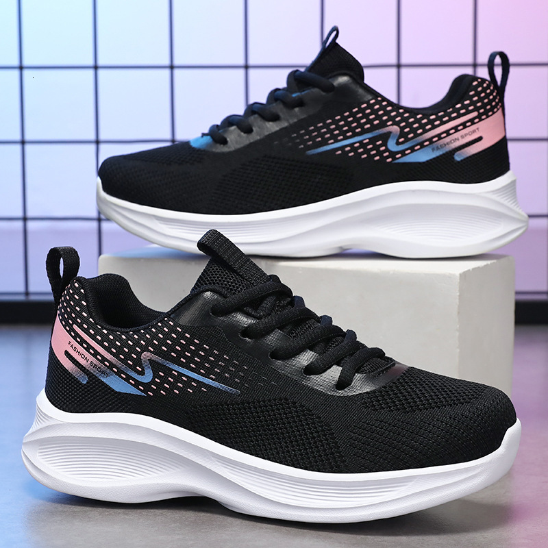 Women's summer new lightweight casual shoes, thick soled sports shoes, designer shoes, comfortable mesh breathable running shoes, sports shoes