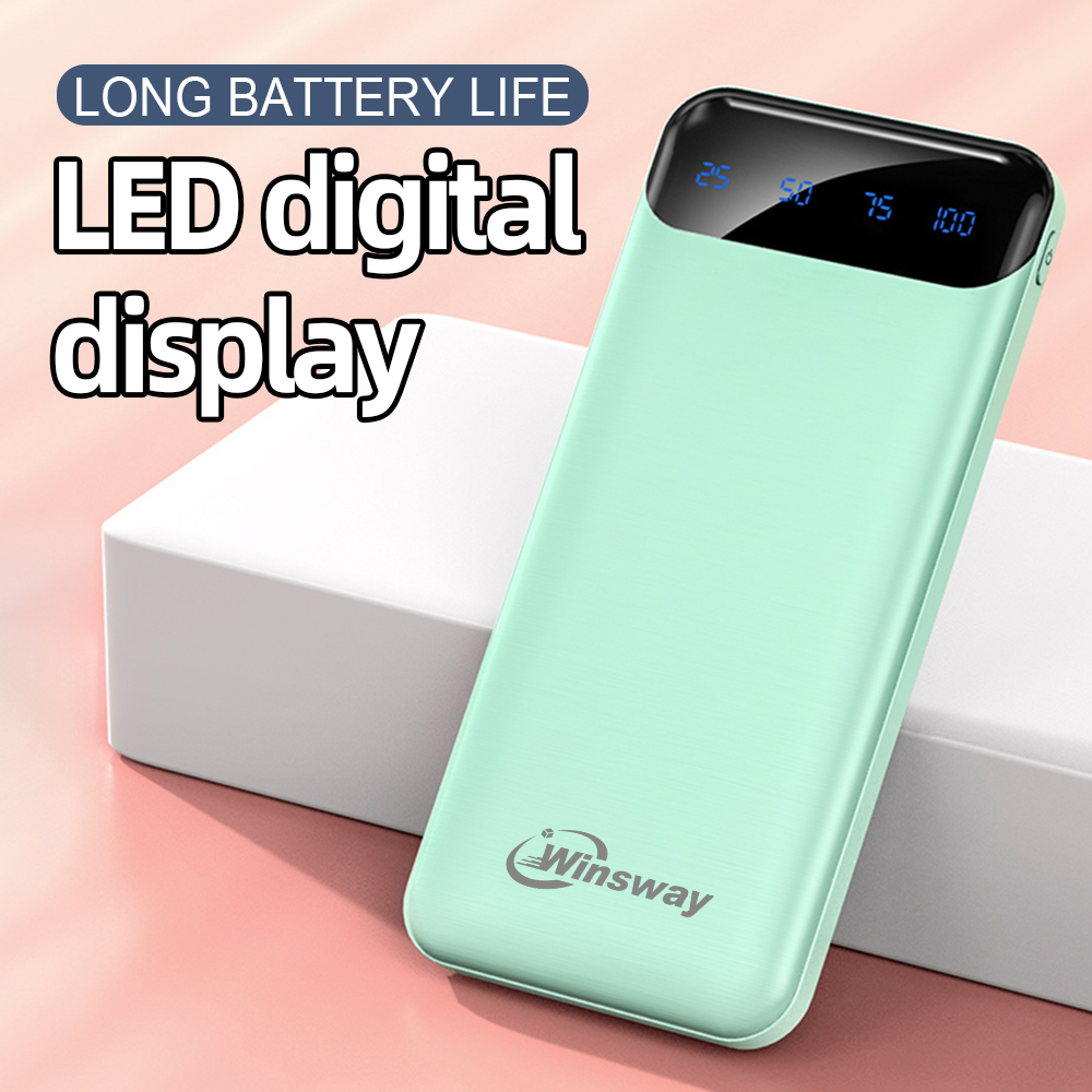 Winsway Power Bank 10000/20000mAh with Fast Charging Portable Battery Charger For iPhone 16 15 14 13 Pro Max