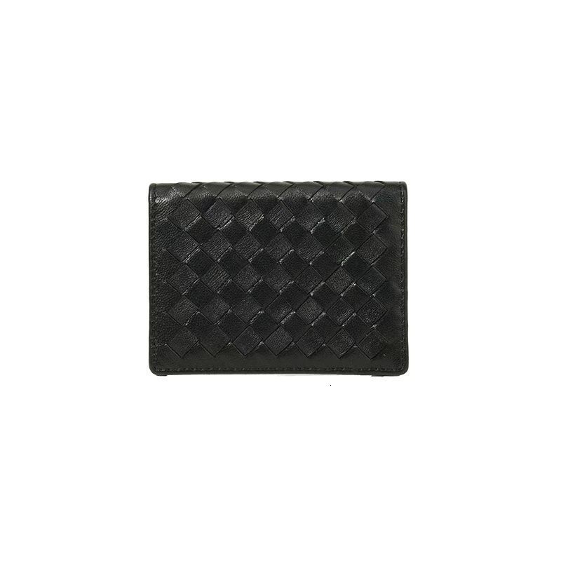 Free Shipping Designer Bag 2025 New Card Holder Women Business Card Case Men Small Exquisite High-end Card Sleeve Portable Business Woven Card Holder 