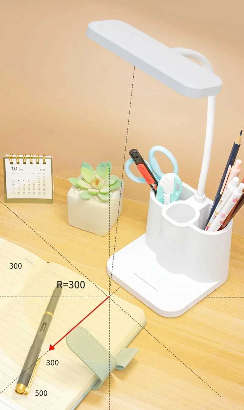 LED Desk Lamp Eye Protection Desk College Student Night Light Bedside Reading Night Light XJ250703