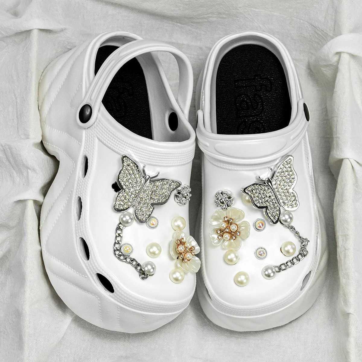 9CM Chunky Platform Clogs Shoes for Women Thick Bottom Non Slip Beach Sandals Women Summer Fashion Wedges EVA Sandals Slippers W250704