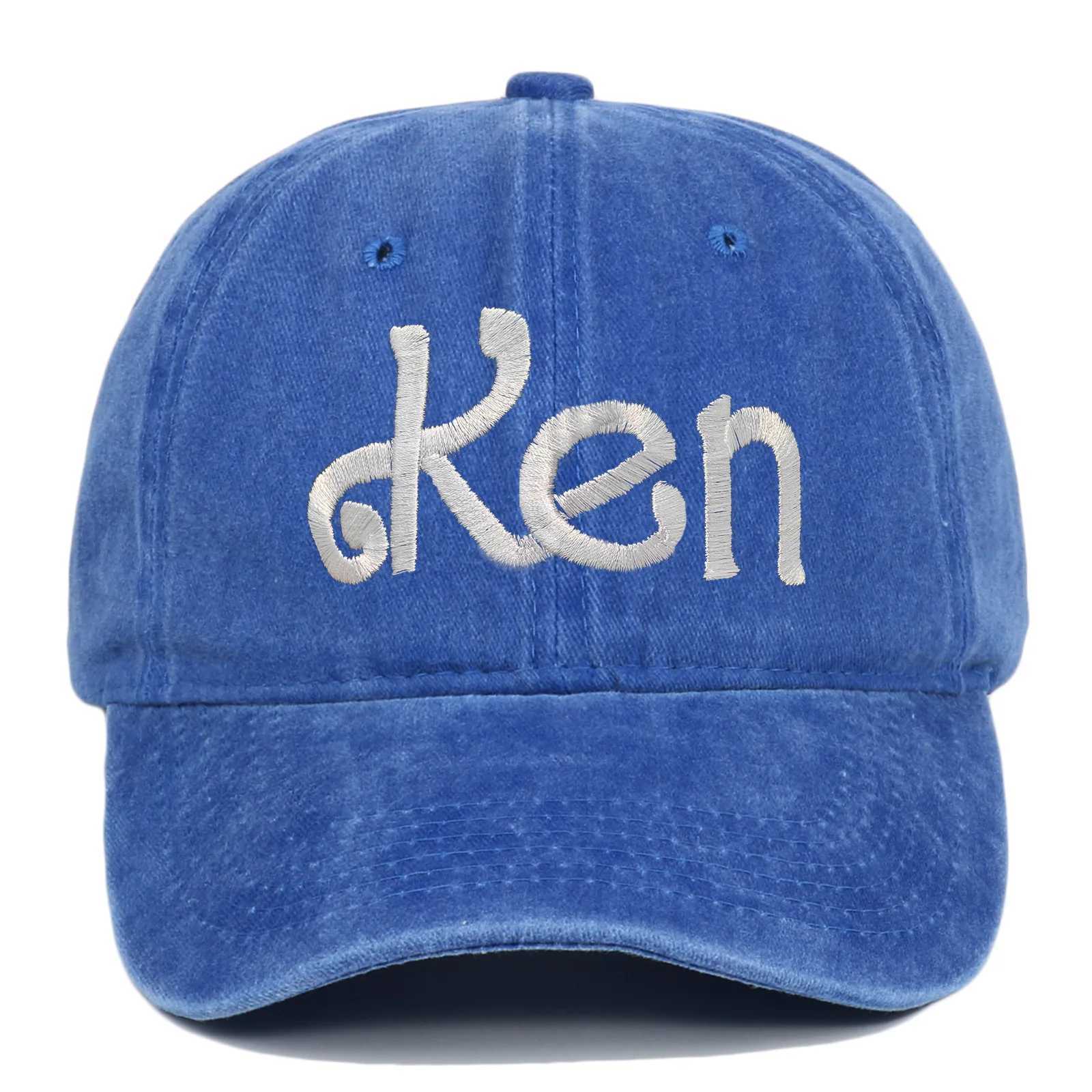 New Retro Washed Baseball Cap Korean Version Cute Embroidered Curved Brim Cap Fashion Trend Versatile Baseball Cap Men 2 X250704