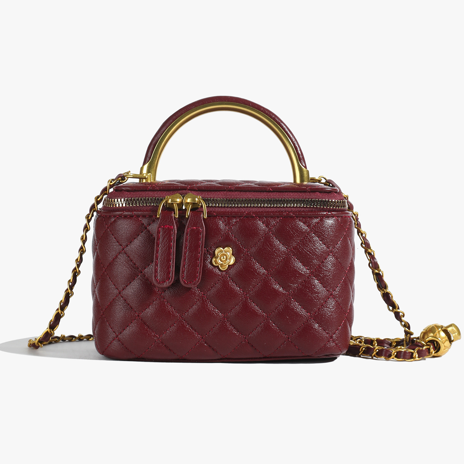 Free Shipping 2025 Designer's New Women's Quilted Chain Bag High-end Texture Autumn And Winter Hot Selling Crossbody Bag Handbag Bucket Bag