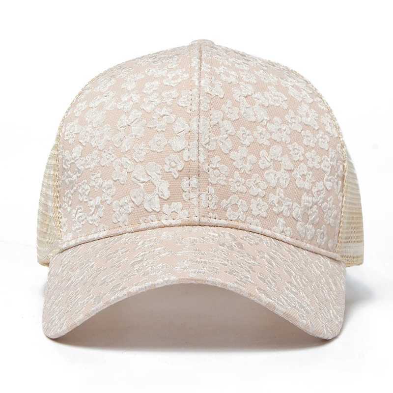 CNTANG 2024 New Print Mesh Caps Fashion Wen Baseball Cap Summer Outdoor Casual Sun Hat For Fem Hip Hop Girls Snapback X250704