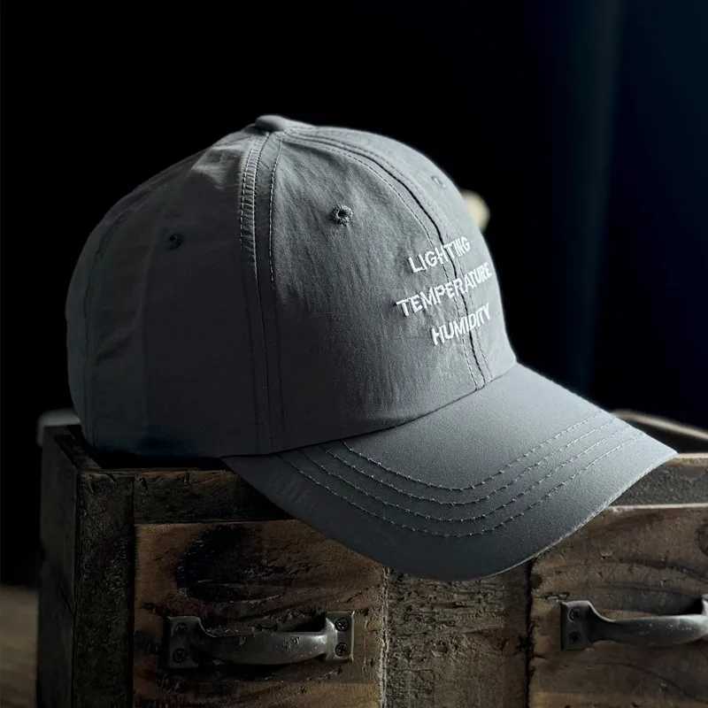 tra-Thin Breathable Quick-Dry Baseball Cap Mens Wens Spring Summer Casual Sunshade Hat peaked cap Spring Summer Hat X250704