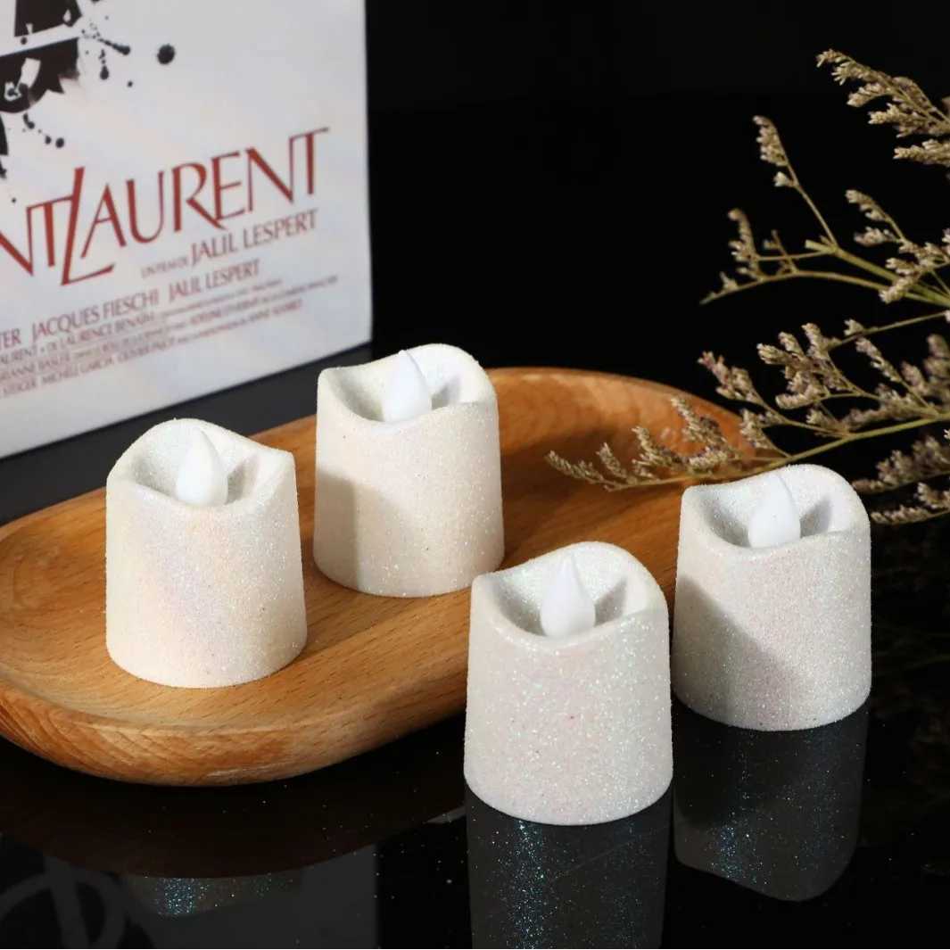 Creative Candle Light Wedding Bar Decoration LED Powder Small Candles. Special setting W250704