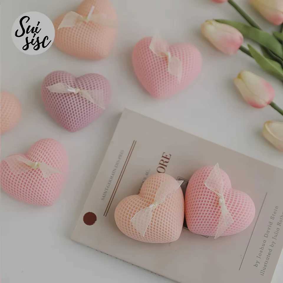 Shaped Scented Candle Classic Decor Preserving Luxury 100% Soy Wax Valentines Gift Frozen Sparklers W250704