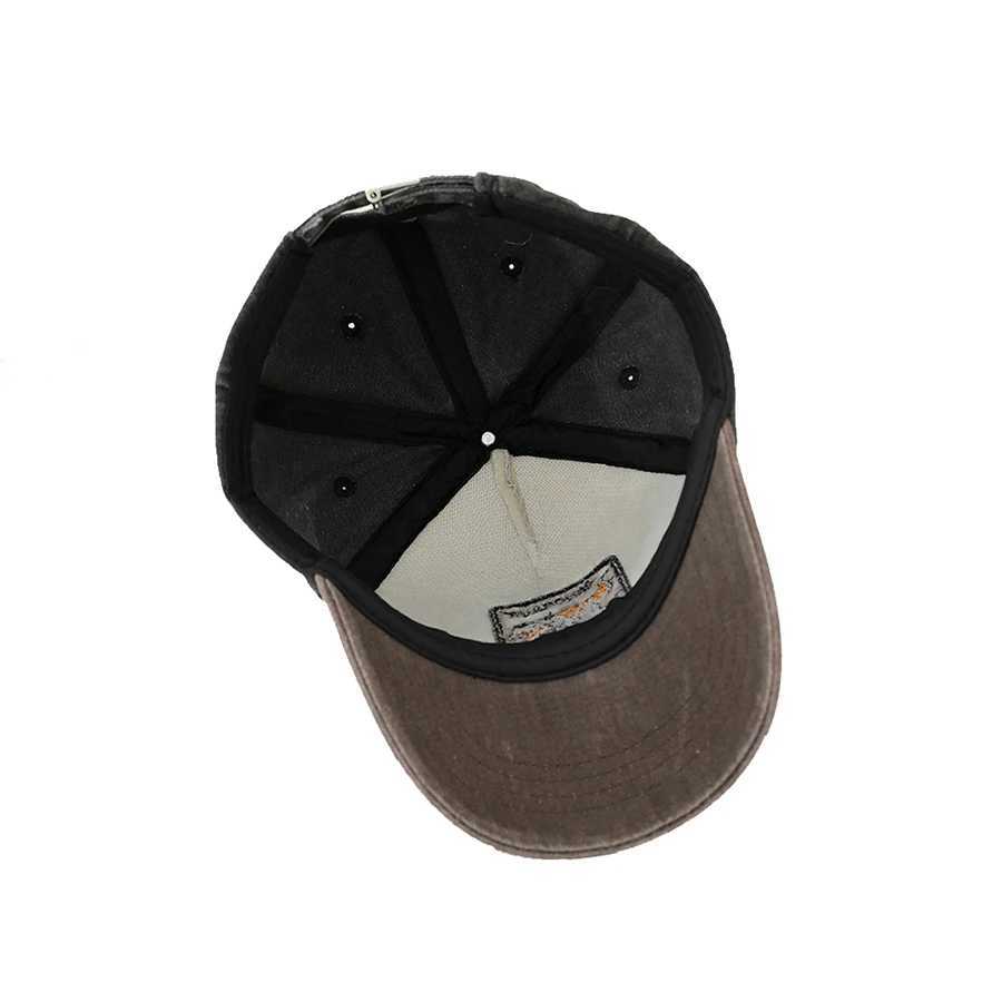 Summer Outdoor Washed Denim Sun Hat For kids Boys Girls Cartoon Dinosaur Embroidery Baby Baseball Cap Vintage Snapback Caps X250704