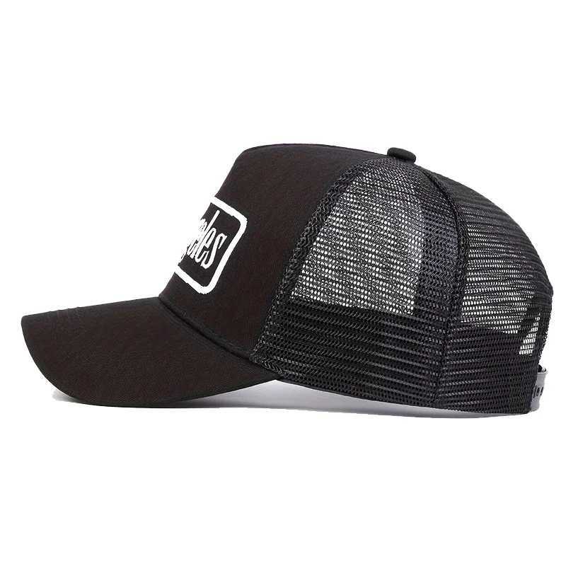 Unisex LOS ANGELES Print Baseball Net Caps Spring and Summer Outdoor Adjustable Casual Hats Sunscreen Hat Sports Cap X250704