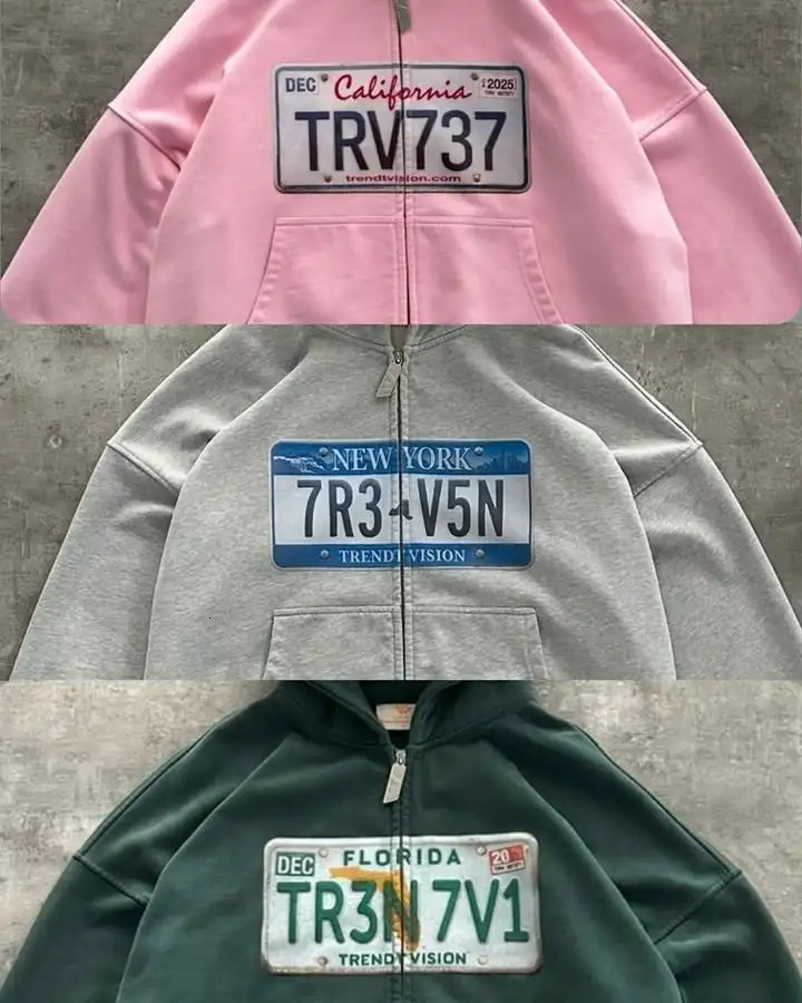 Gothic Vintage Zip Hoodies Y2K Clothes Mens Womens Harajuku Hip Hop Graphic Oversized Sweatshirts Casual Jackets 250704