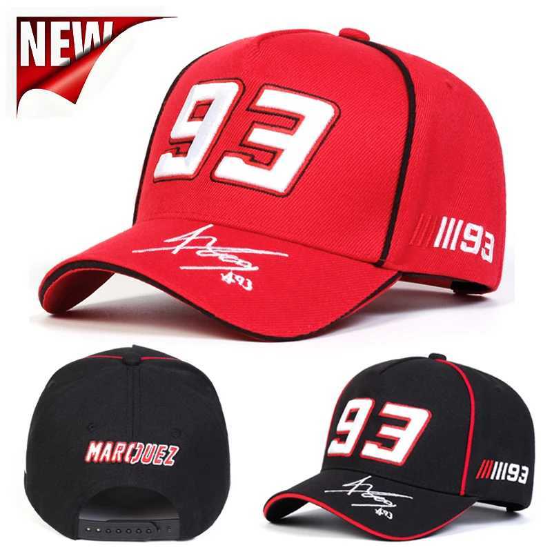 2024 New Simple Letter 93 Embroidery Hip hop Fashion Baseball cap 100% Cotton Unisex Adjustable Outdoor Sports Sun Cap Trucker H X250704