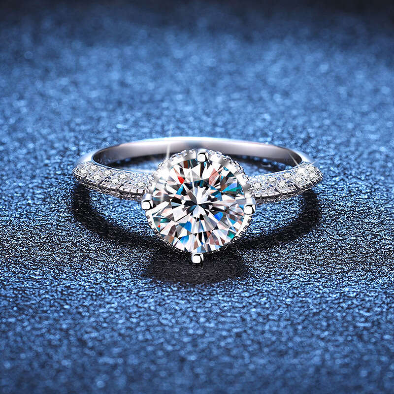 S925terling S925ilver 3 caratS925 MoiS925S925anite for Women Angel WingS925 Ring 5c5
