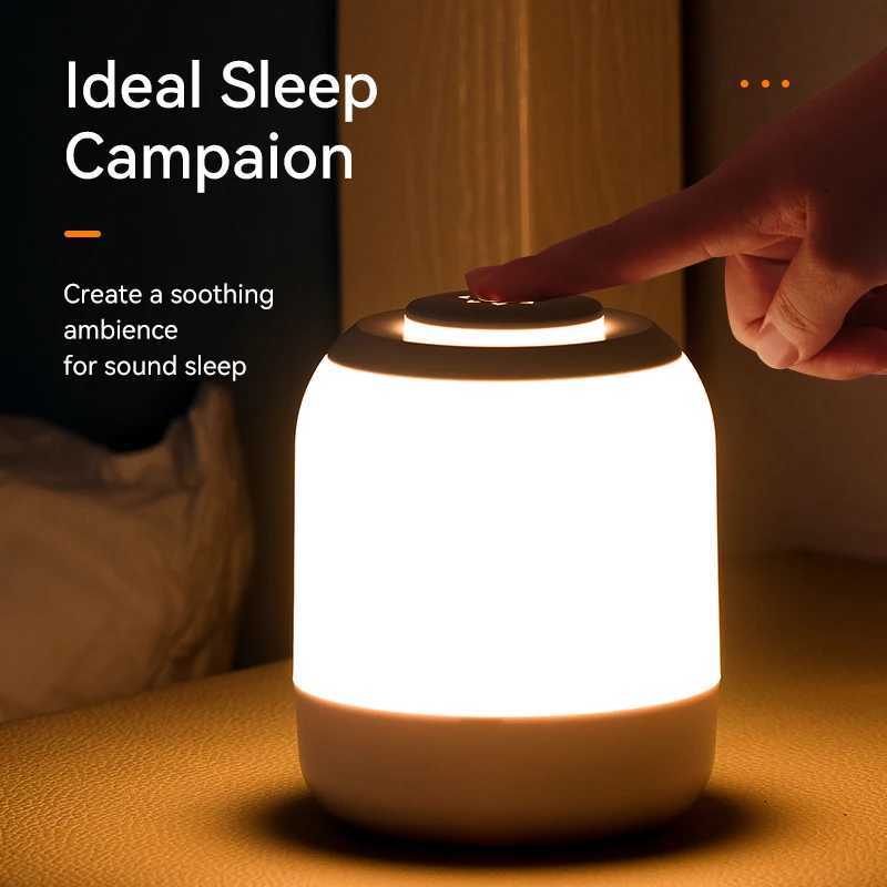 7 Touch Lamp Night Lights USB LED Table Lamp Bedside Lamp Bedroom Lamp with Touch Sensor Portable Read Book Lights for Kids Gifts XJ250703