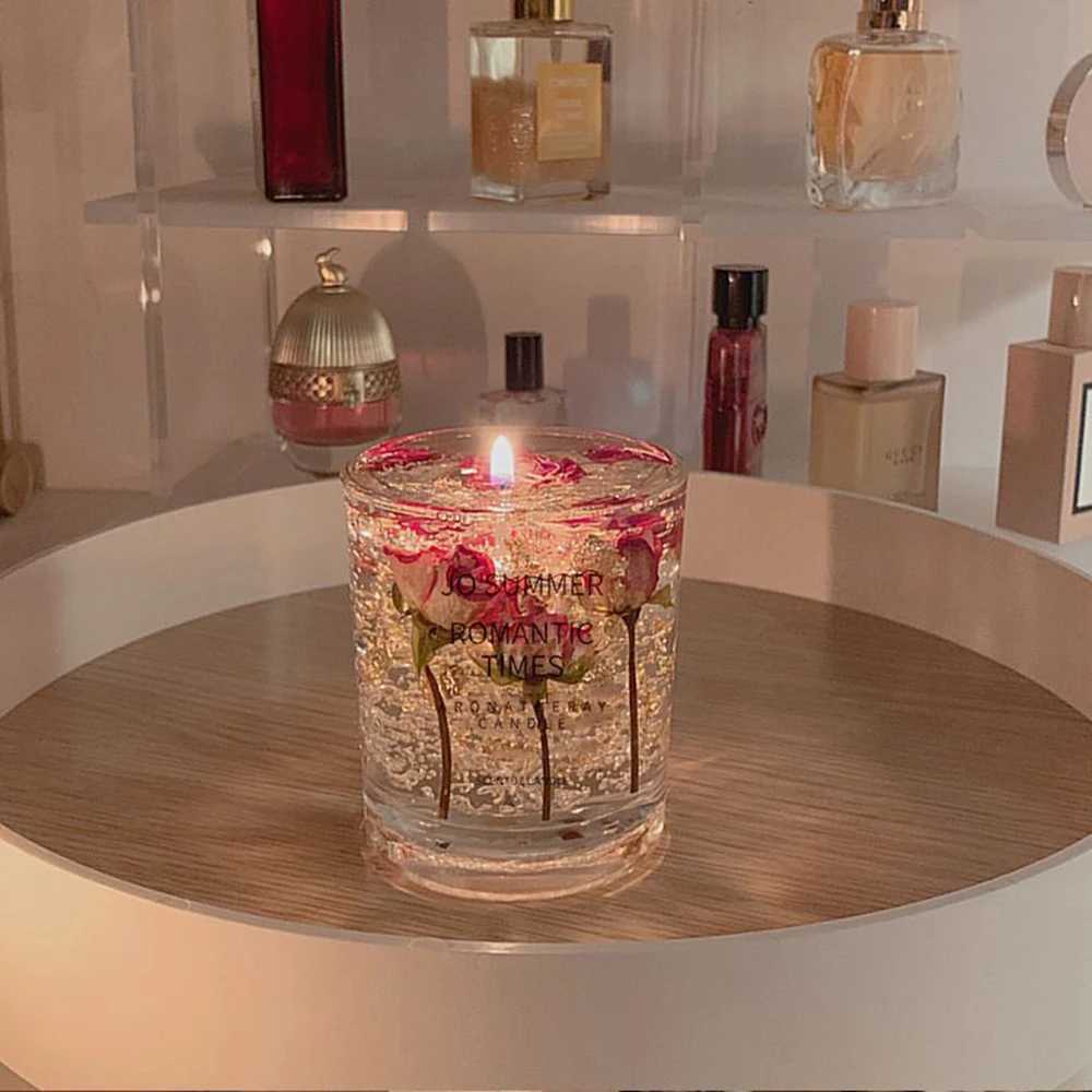 2024 Scented Wax Candle Smokeless Aromatic Soybean Candles Aromatherapy Wedding Birthday Party Gift Christmas Home Decoration W250704