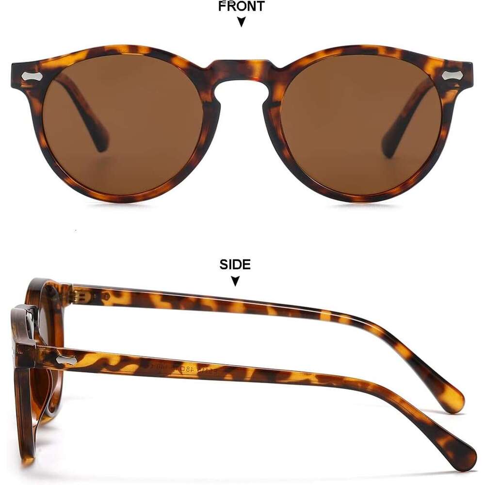 Cute 3 Round Polarized Sunglasses for Kids Girls Boys Age 3-8