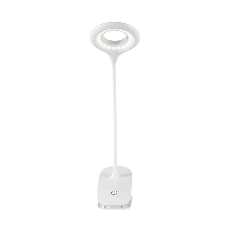 LED Desk Lamp Clip-on Type USB Charging With Built-in Lithium Battery Touch Dimming Student Learning Reading Desk Lamp XJ250703