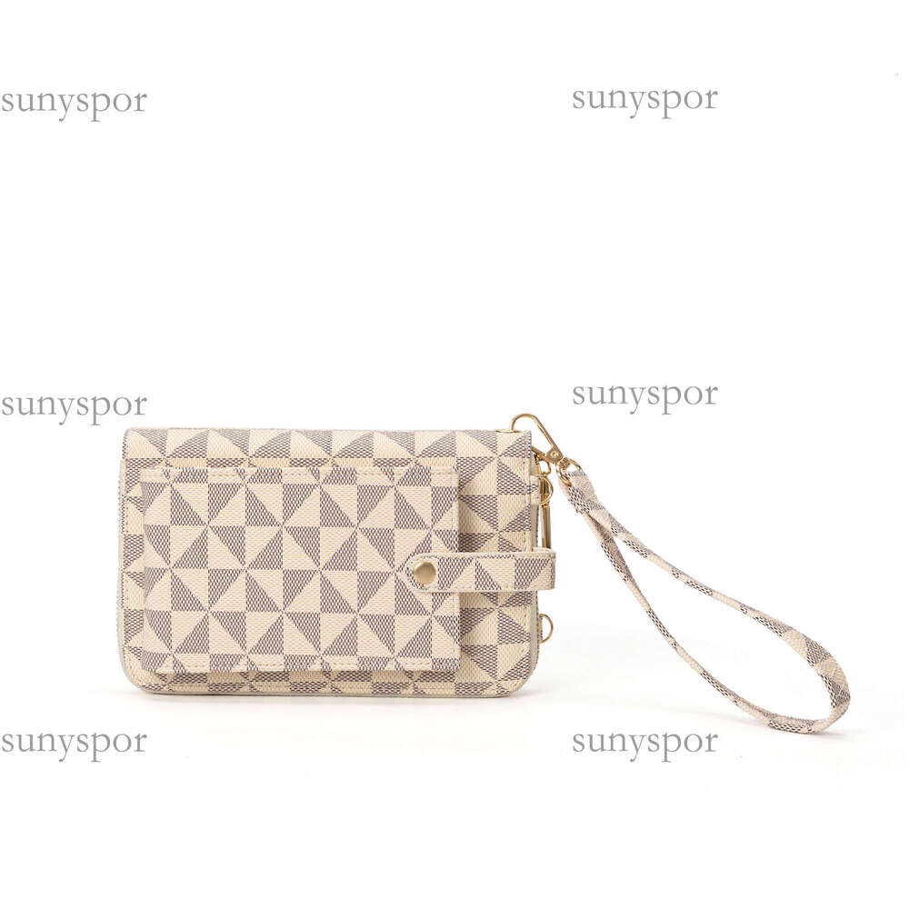 Lacel Urwebin bags Women's Long Printed Zipper Phone Multifunctional Clutch Multi-Card Wallet Mini Crossbody Small Bag