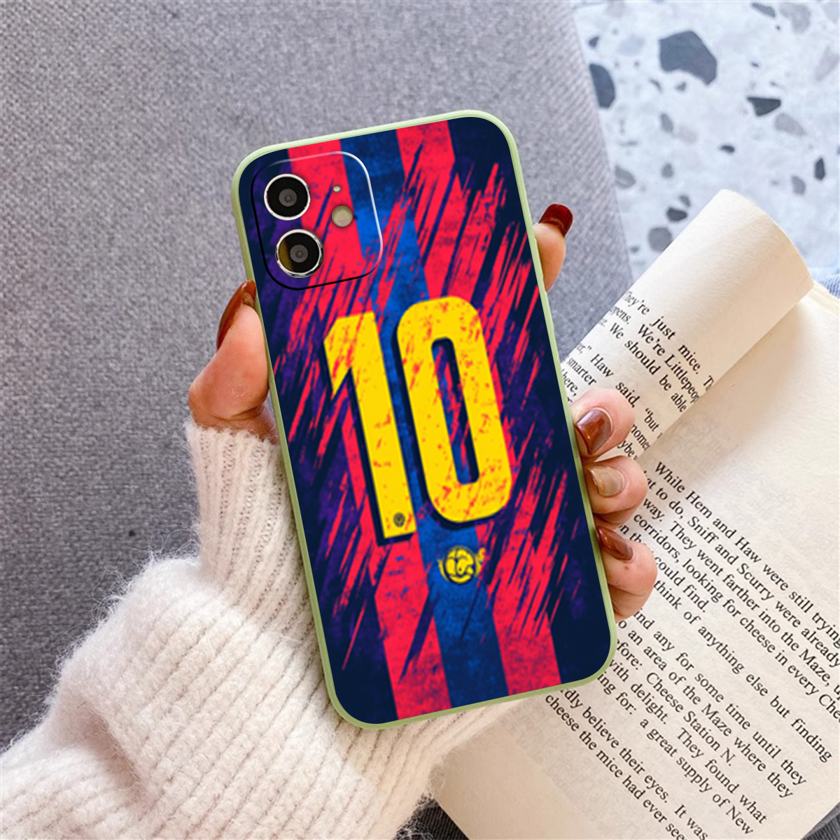 Customized Messi Football Superstar Phone Case for iPhone 15/Pro Max/XR/XS