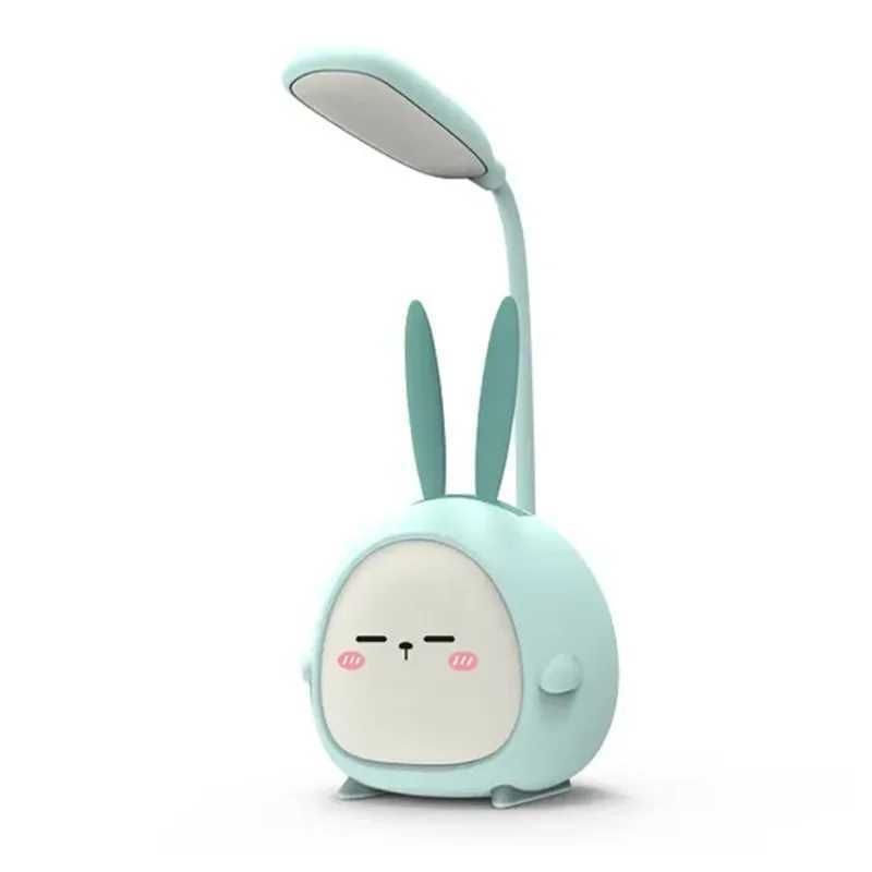 LED Cute Animal Small Table Lamp Adjustable Night Light Bedroom Bedside Lamp Eye Protection Reading Lamp Childrens Sleep Lamp XJ250703
