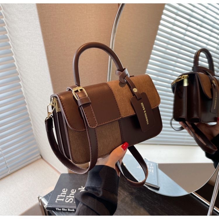 Designer Fashion Women's Handbag New Niche Texture Small Square Bag 2025 Simple Casual Crossbody Bag Free Shipping Women's Shoulder Bag