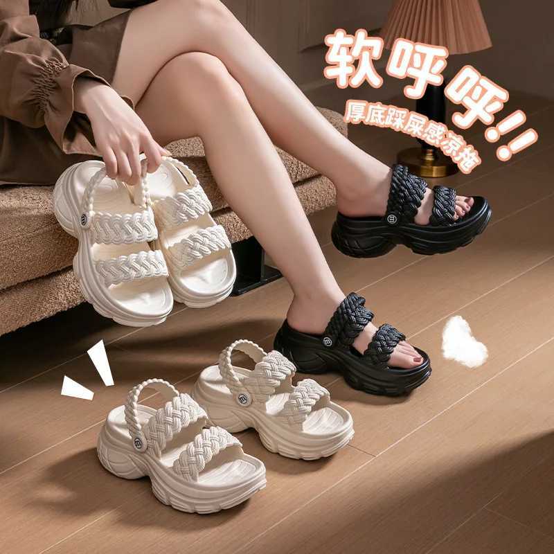 Comwarm Fashion Womens Slippers Platform Outdoor Female Slides Slip On Concise Slides EVA Soft Sole Comfortable Womens Sandals W250704