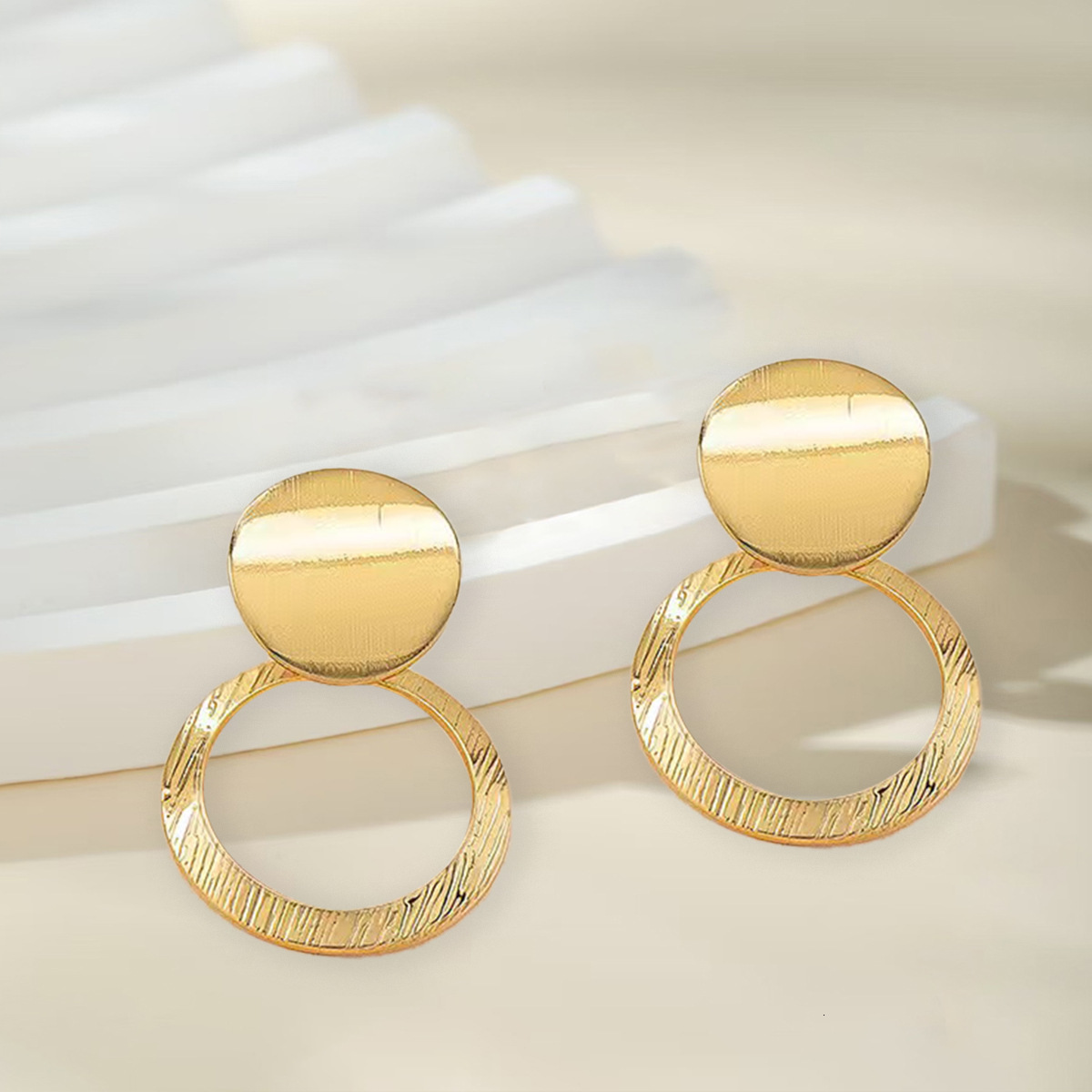 New Style for Women Double Layer Ear Clips Fashion Trendy Personality Cute Versatile Earrings