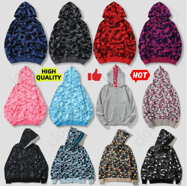 designer mens Hoodie Full Zip Up y2k hoodies womens Classic zipper jacket fashion street American style Asian Size 52l5