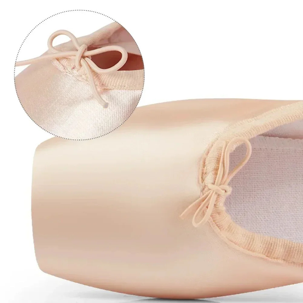 Child And Adult Ballet Dance Shoes Girls Ballet Pointe Shoes Professional With Ribbons Shoes Series Classic Woman Ballet Shoes 250628