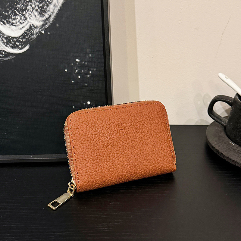 Free Shipping Designer Bag Wallet Women 2025 New Card Holder Two-in-one Niche Design Short Style Hot Trendy High-end Small Card Clip