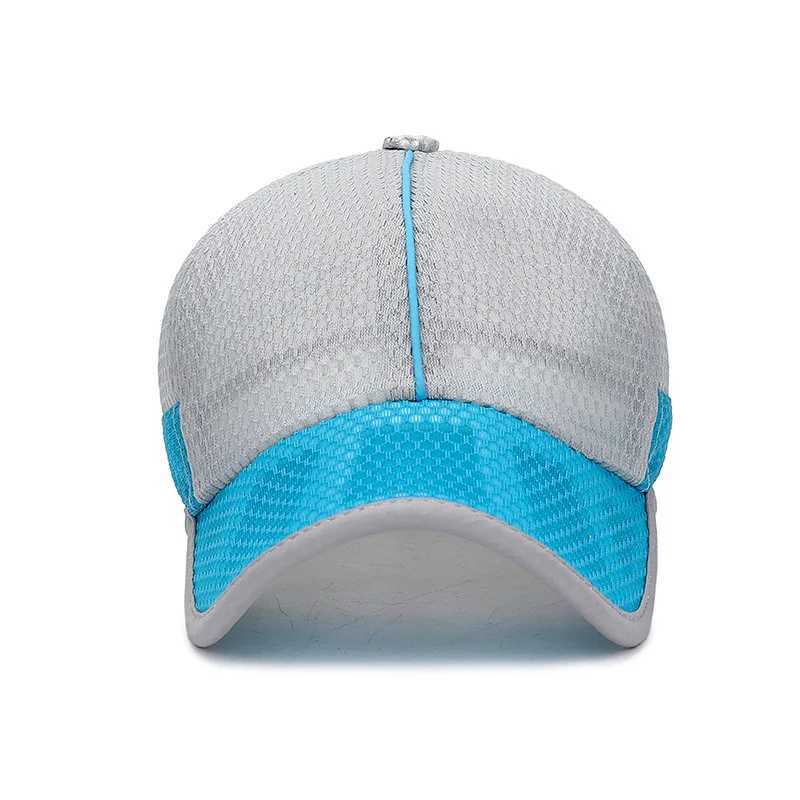 New Summer Children Kids Cute Baseball Cap Solid Breathable Snapback Hat Outdoor Cool Mesh Boy Girl Sun Cap Hat X250704